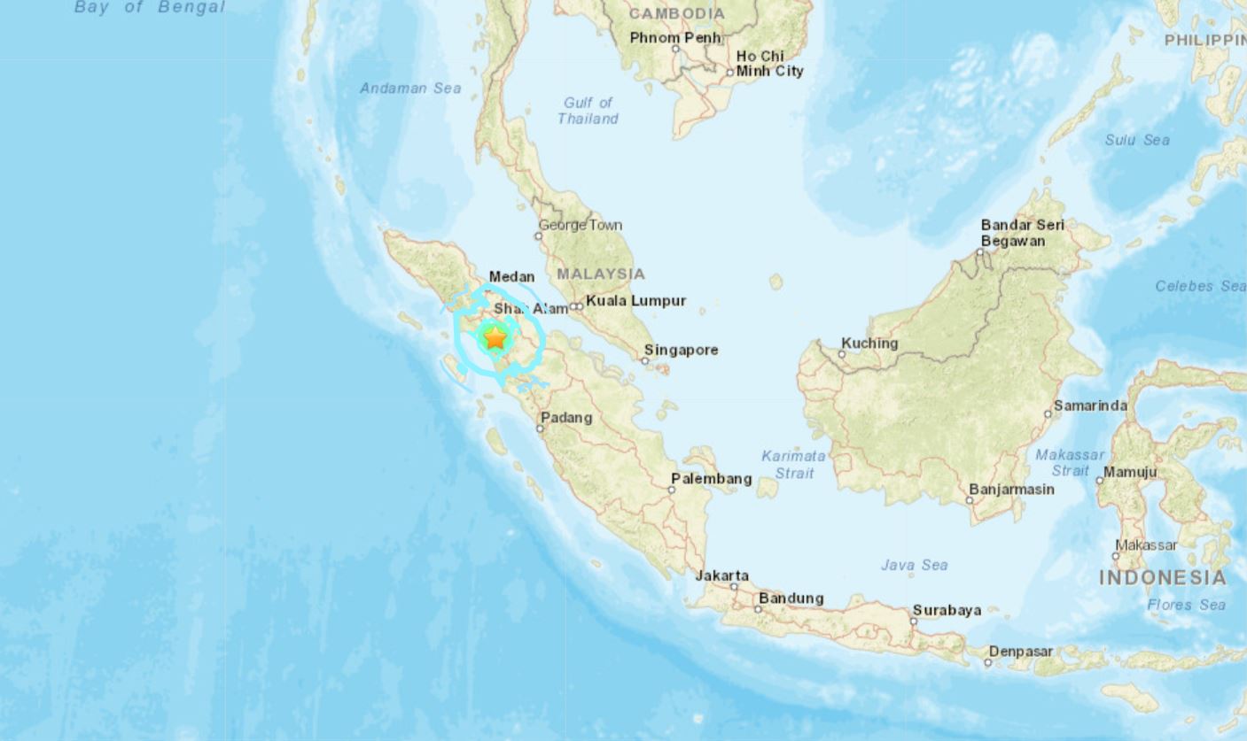 One dead after Indonesia’s 5.8-magnitude earthquake in North Sumatra: Agency