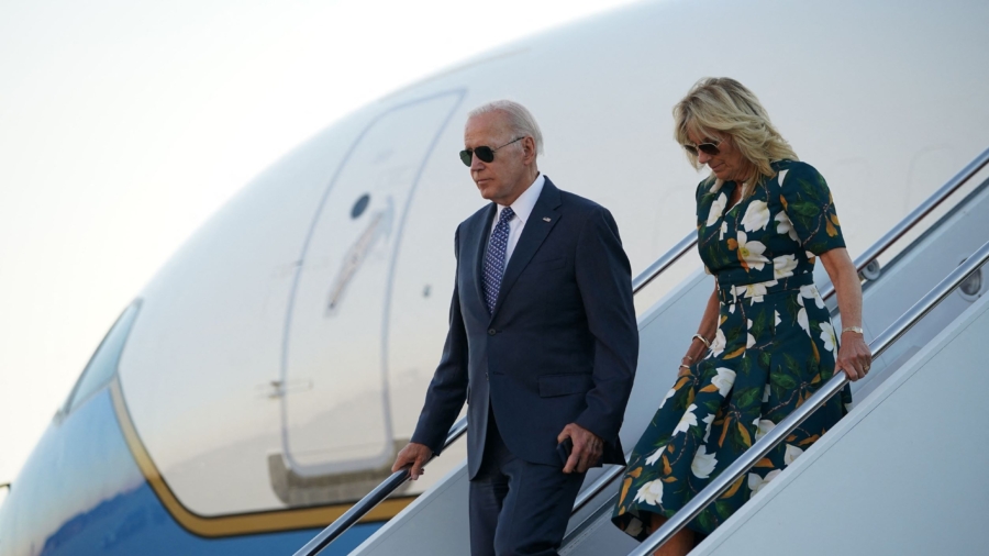 Biden Takes Unexpected Trip to Delaware on Air Force One to Vote in Primary