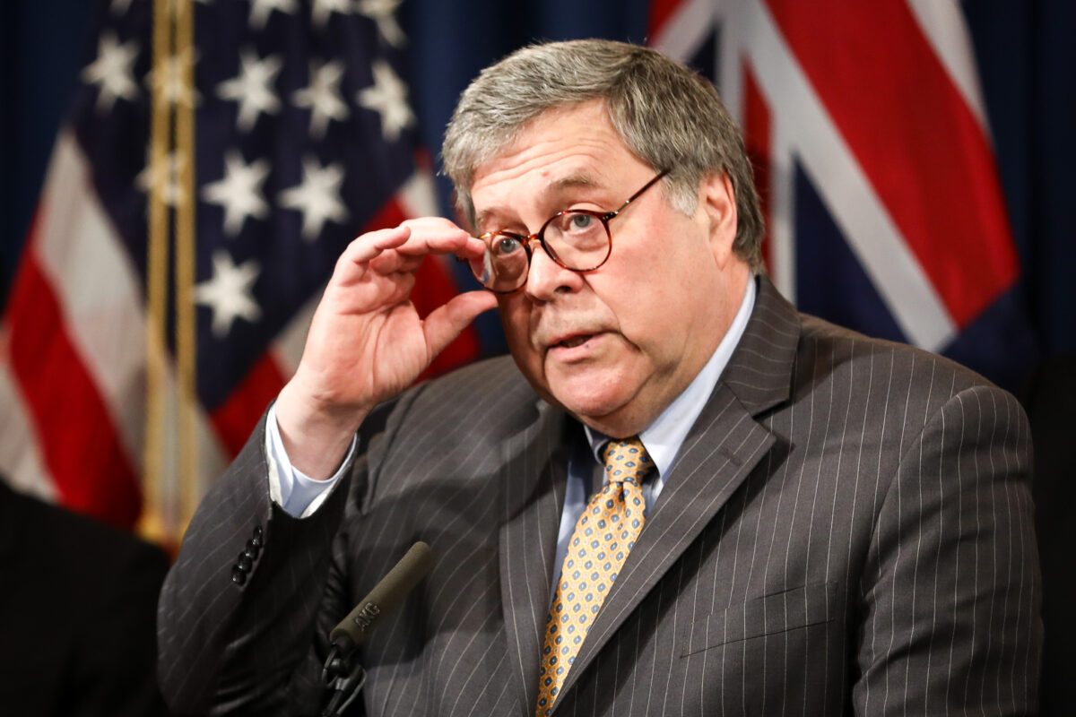 Attorney General William Barr