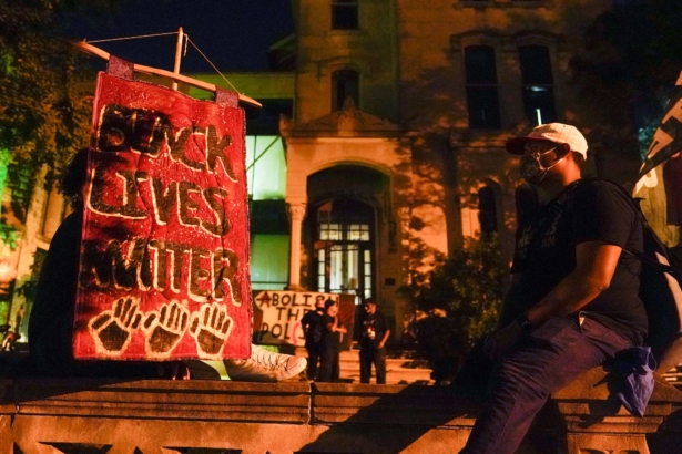 Black Lives Matter protesters