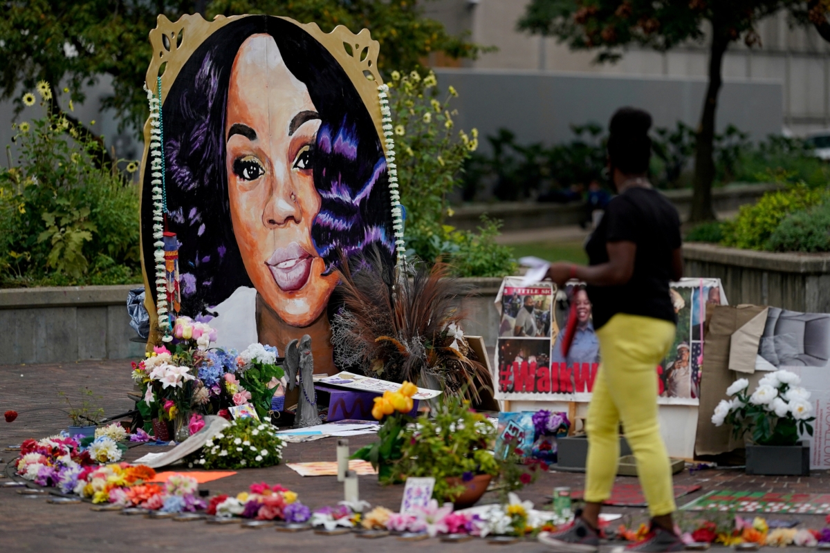 Memorial for Breonna Taylor