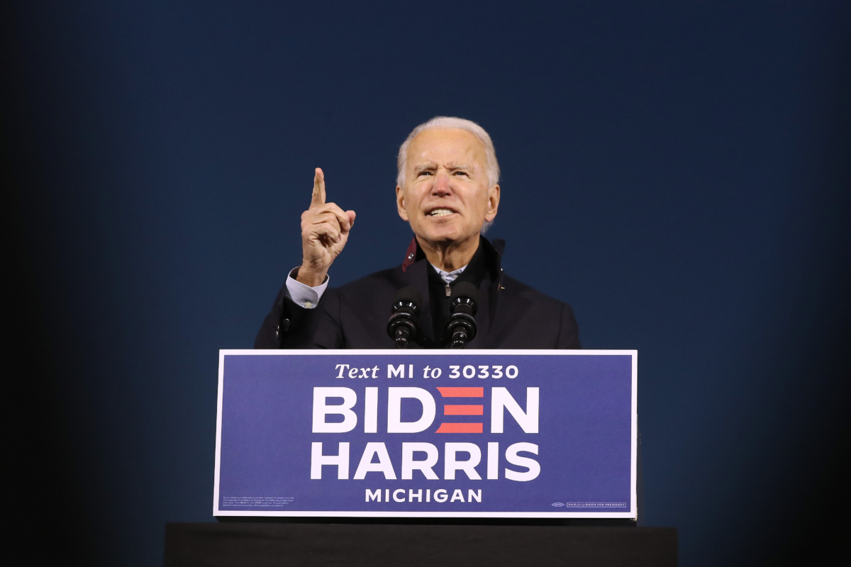 Joe Biden rally