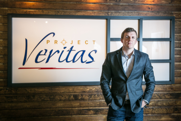 James O’Keefe, founder and president of the non-profit Project Veritas, in New York on Oct. 31, 2017. (Benjamin Chasteen/The Epoch Times)