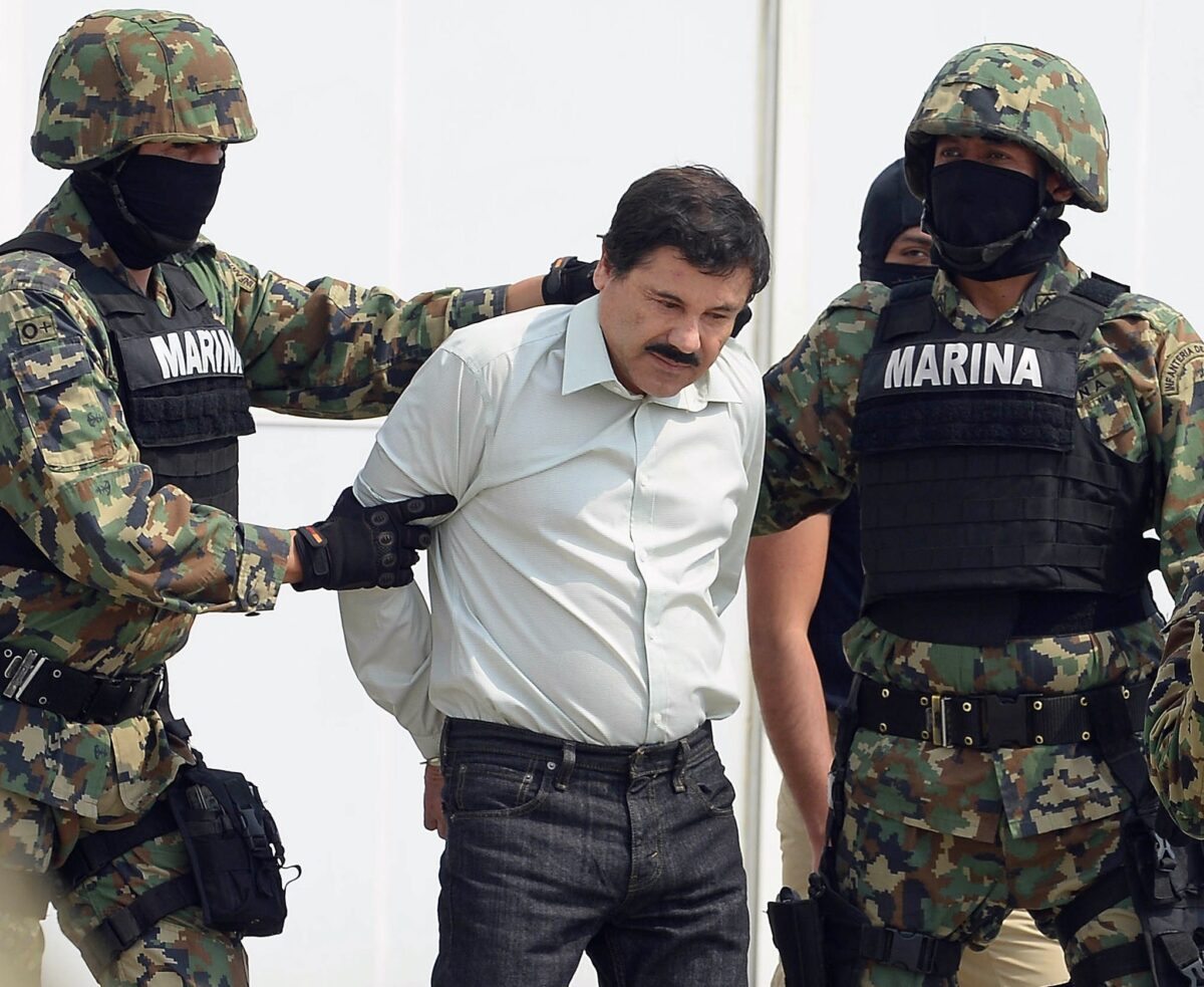 Mexican drug trafficker "el Chapo Guzman"