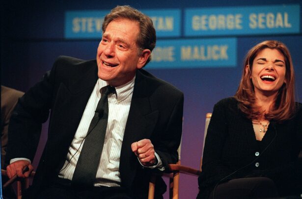 George Segal (L) and Laura San-Giacomo