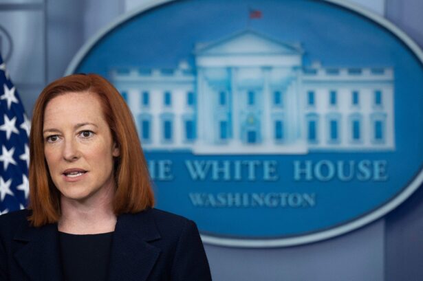 White House press secretary Jen Psaki
