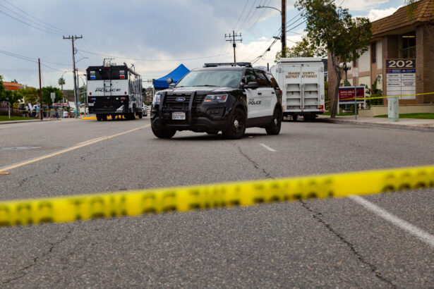 A shooting in Orange, California