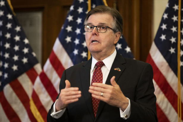 Texas Lt. Gov. Dan Patrick speaks