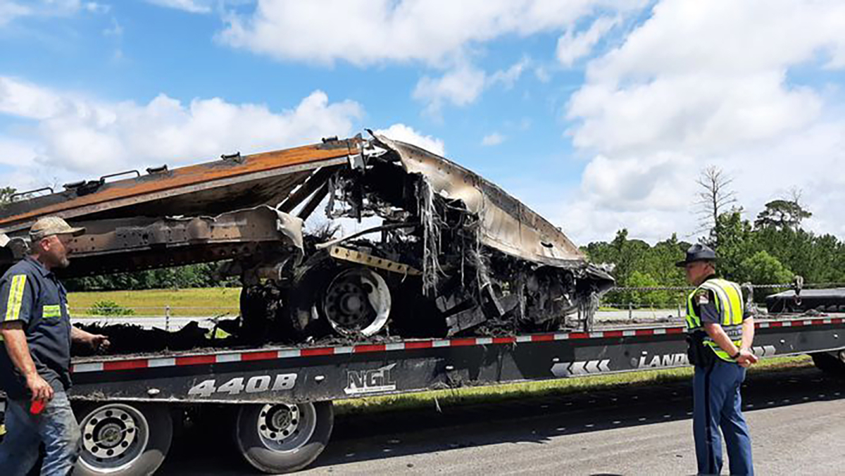 fatal multiple-vehicle crash