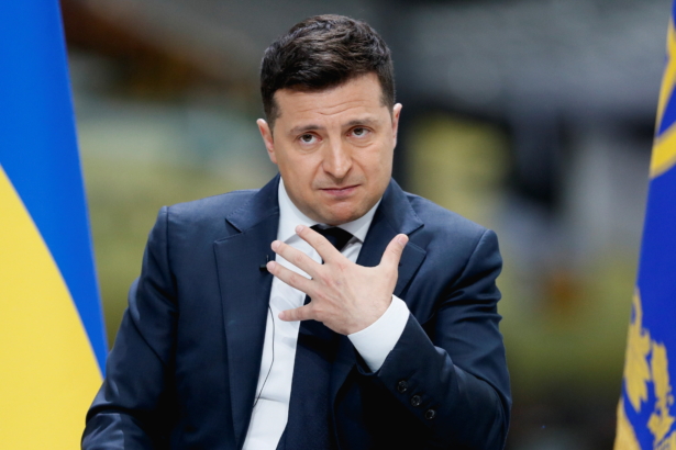 Ukraine's President Volodymyr Zelensky
