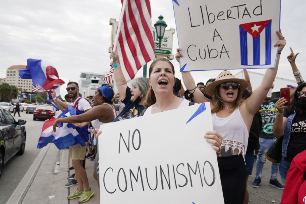 Cuba protest