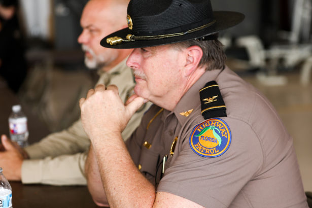 A Florida Highway patrolman i