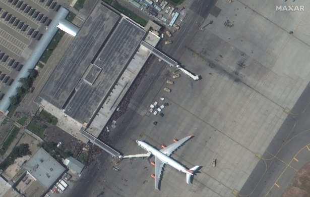 aerial of airport