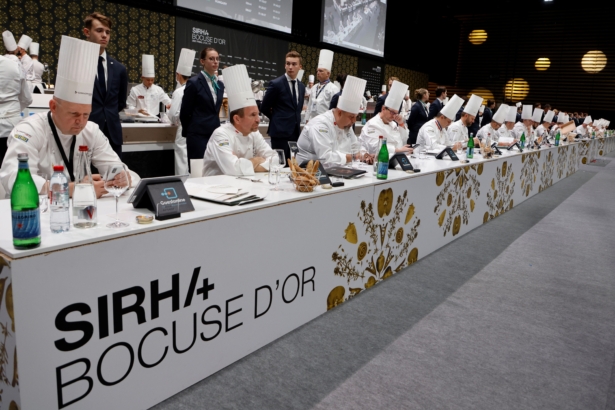 Jury members of the Bocuse d