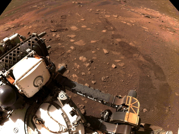 Jezero Crater on Mars