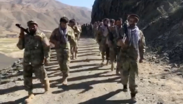 Anti-Taliban resistance troops