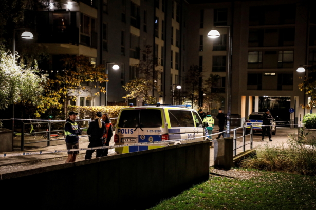 Ambulance and police