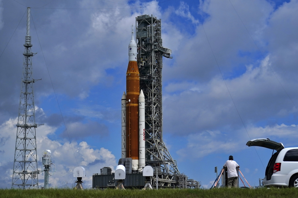 NASA Moon Rocket